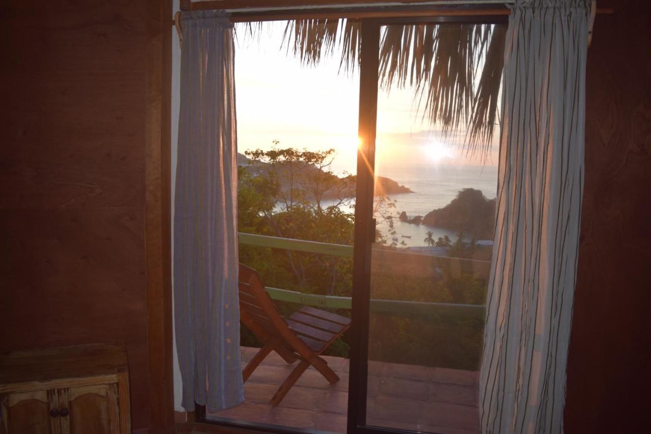 Casa Sakal Hotel Puerto Angel Ngoại thất bức ảnh